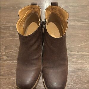 Crown Vintage Brown Ankle Booties